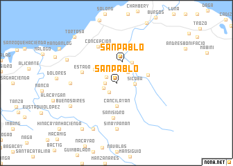 map of San Pablo