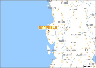 map of San Pablo