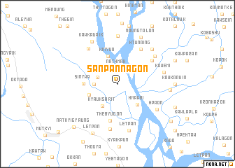 map of Sanpannagon