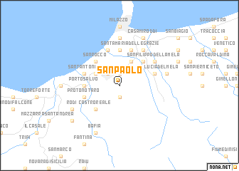 map of San Paolo