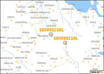 map of San Pascual