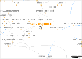 map of San Pasquale