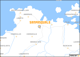map of San Pasquale