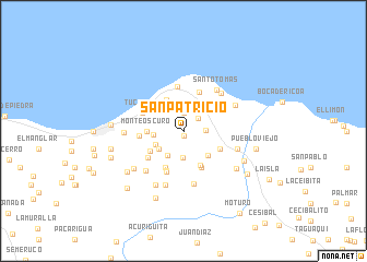 map of San Patricio