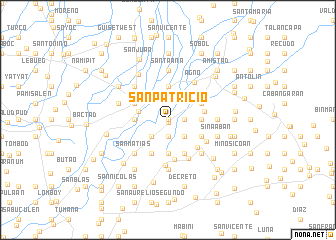 map of San Patricio