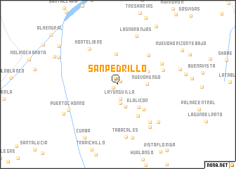 map of San Pedrillo