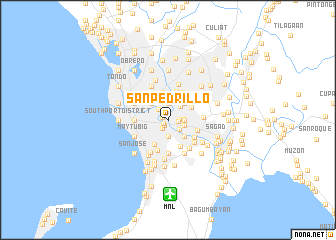 map of San Pedrillo