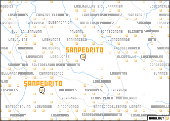 map of San Pedrito