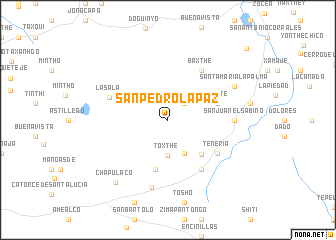 map of San Pedro la Paz