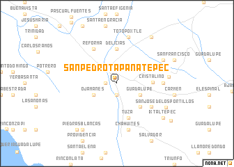 map of San Pedro Tapanatepec