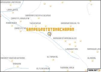 map of San Pedro Totomachapan