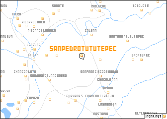 map of San Pedro Tututepec