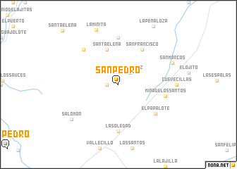 map of San Pedro