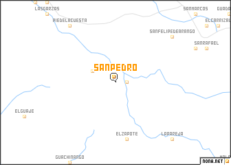 map of San Pedro