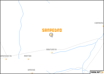 map of San Pedro