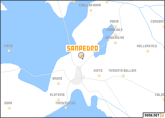 map of San Pedro