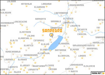 map of San Pedro