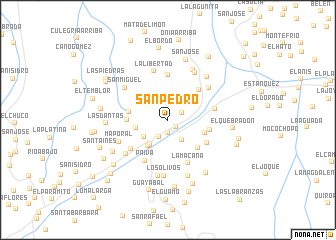 map of San Pedro