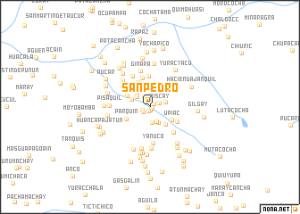 map of San Pedro