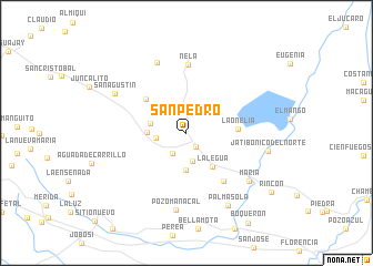 map of San Pedro