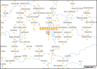 map of San Pedro