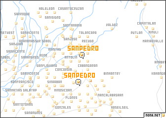 map of San Pedro