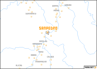 map of San Pedro