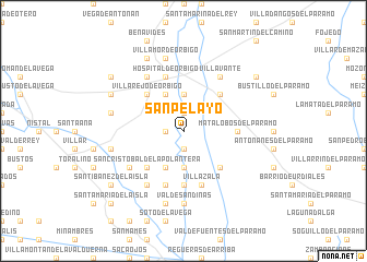 map of San Pelayo