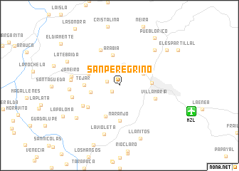 map of San Peregrino