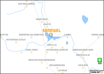 map of San Pidel