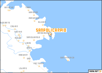 map of San Policarpio
