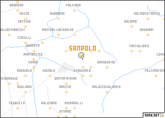 map of San Polo