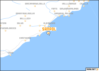 map of San Pol