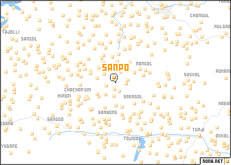 map of Sanp\