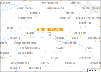 map of San Prospero