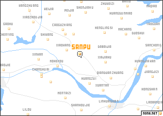 map of Sanpu