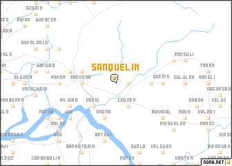 map of Sanquelim