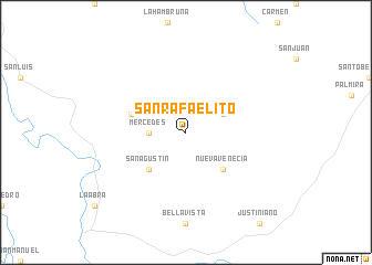 map of San Rafaelito