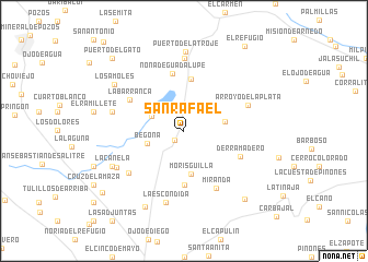 map of San Rafael