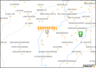 map of San Rafael