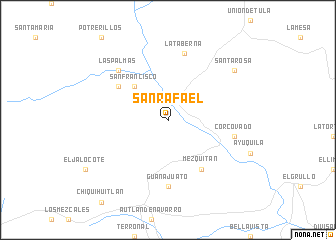 map of San Rafael