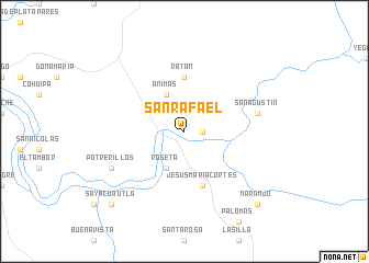 map of San Rafael