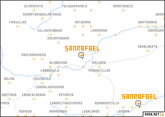 map of San Rafael