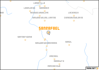 map of San Rafael