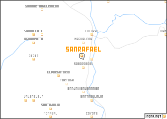 map of San Rafael