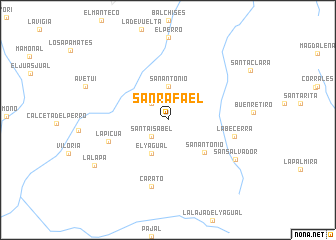 map of San Rafael