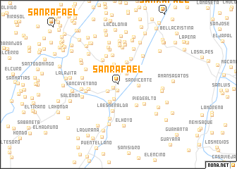 map of San Rafael