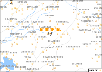 map of San Rafael