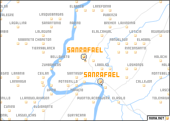 map of San Rafael