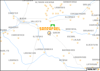 map of San Rafael